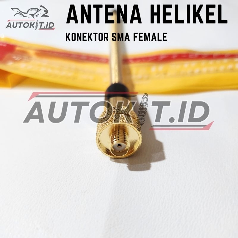 ANTENA HELIKEL FEMALE HT CINA BAOFENG WEIERWEI POFUNG BERLIN RADION FREKUENSI VHF