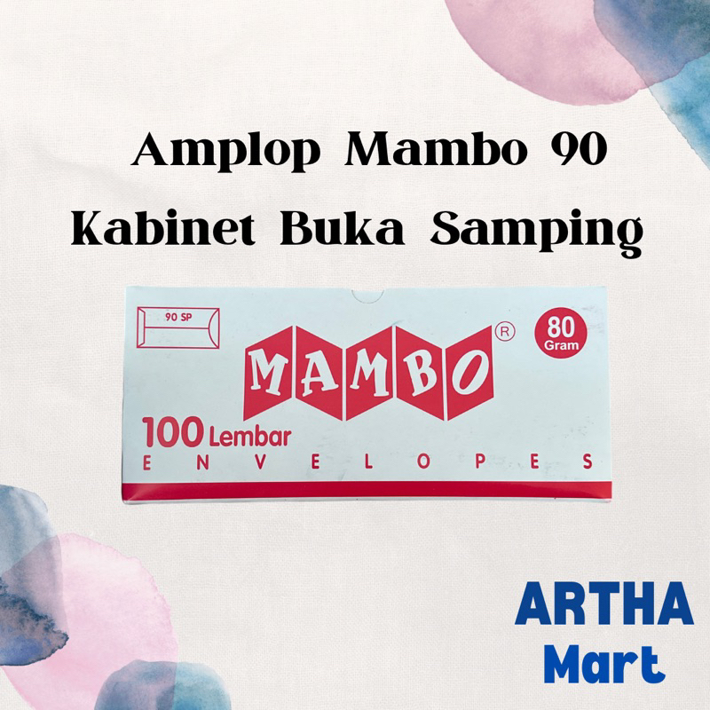 

MAMBO - Amplop 90 Kabinet Buka Samping - Pack