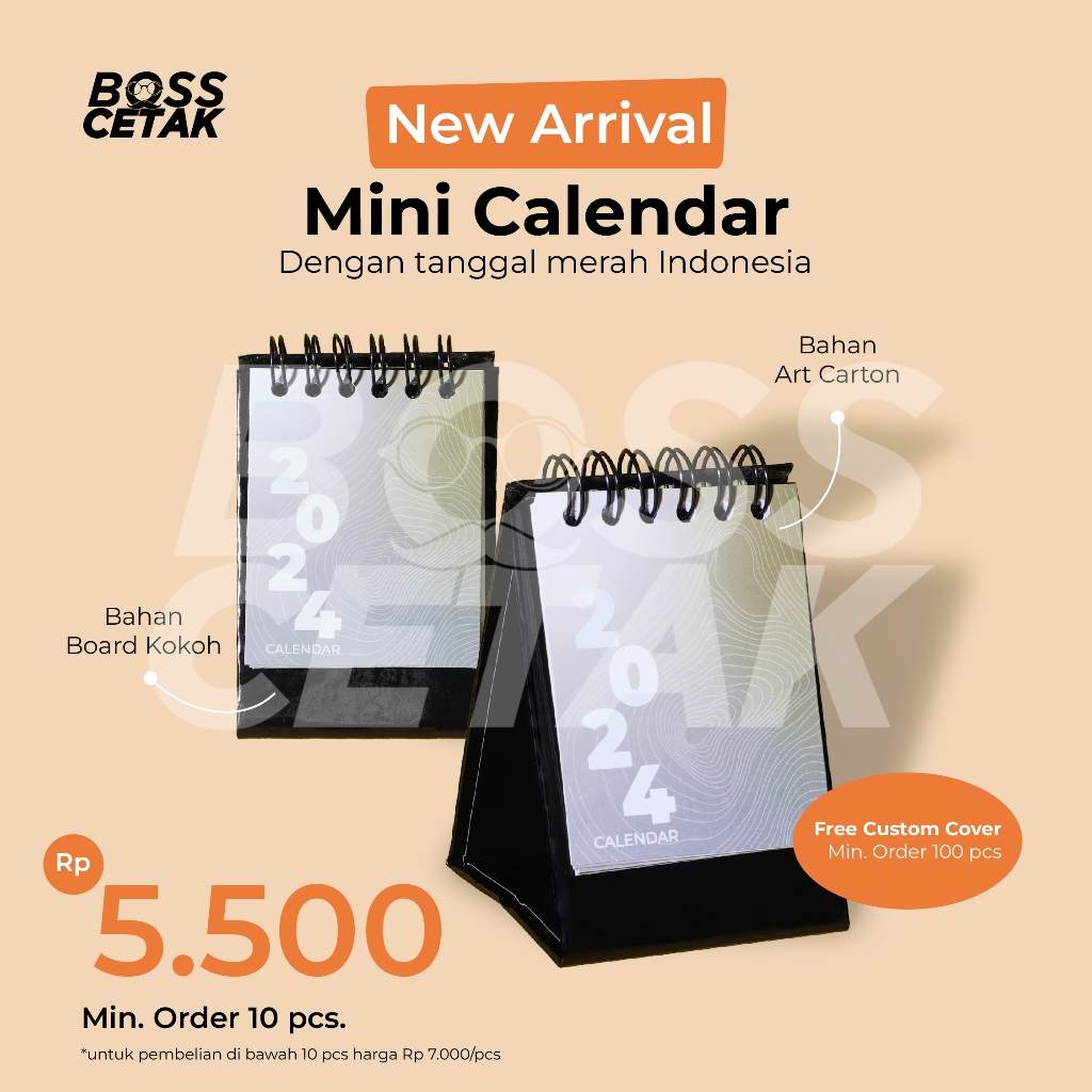 

Kalender Mini 2024 / Kalender Meja / Mini Calendar