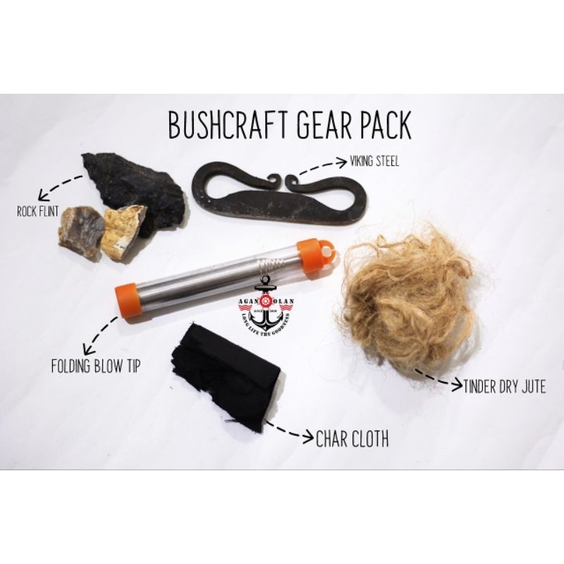 FLINT AND STEEL BUSHCRAFT