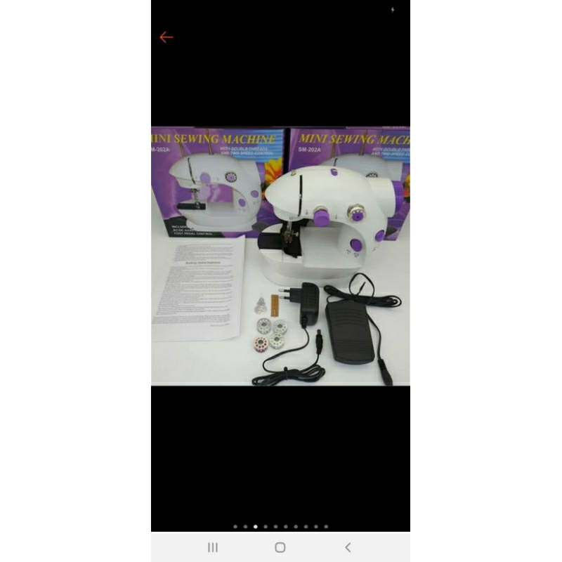 mesin jahit portable second unit