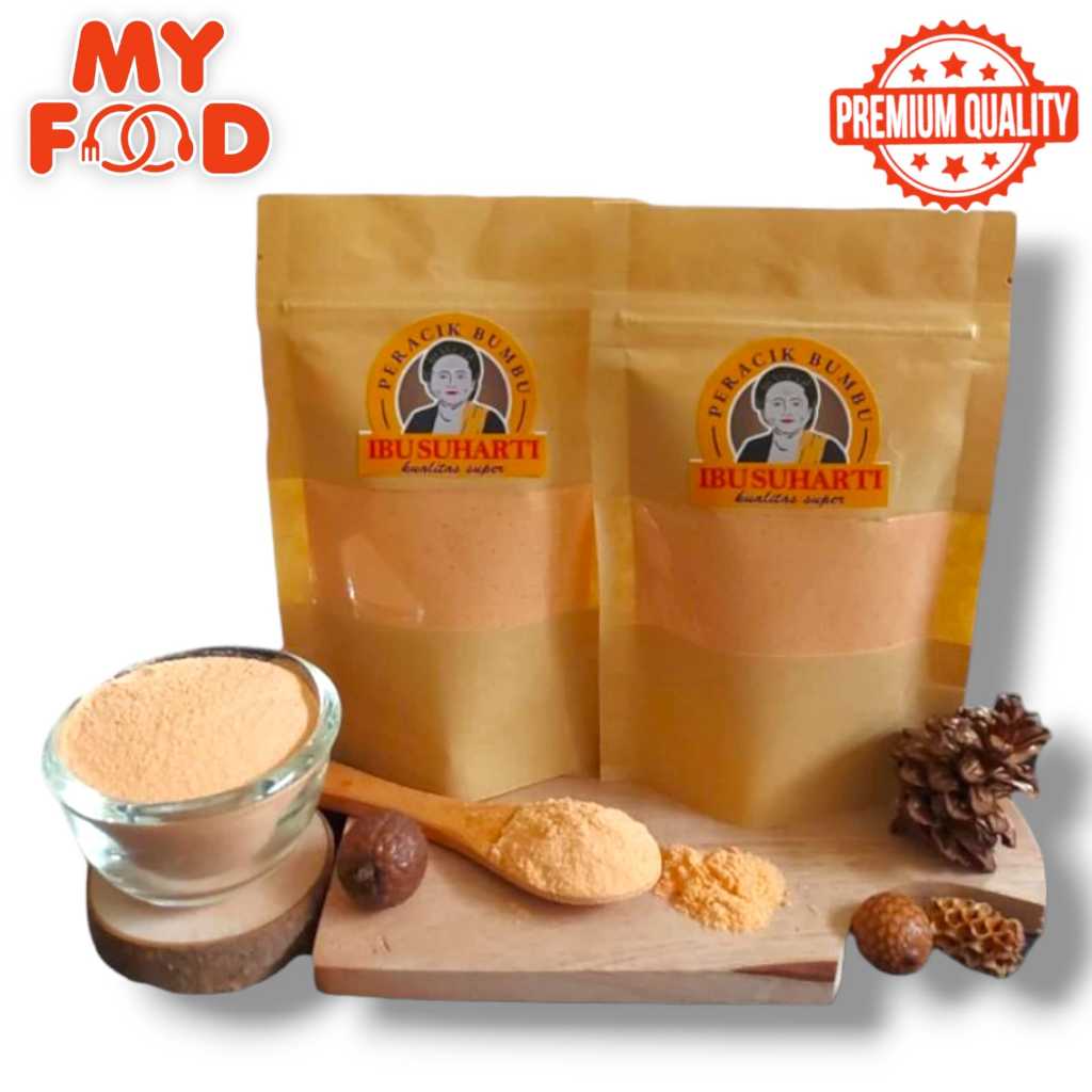 

[Myfoodofficial] - Ibu Suharti Bumbu Tabur Barberque Bubuk Tabur Bbq Bumbu Keripik Kentang Snack Kualitas Premium