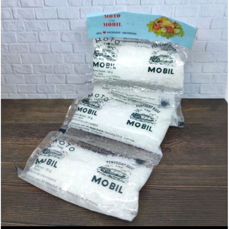 

Micin/Moto Penyedap Mobilku Renteng 50 gr