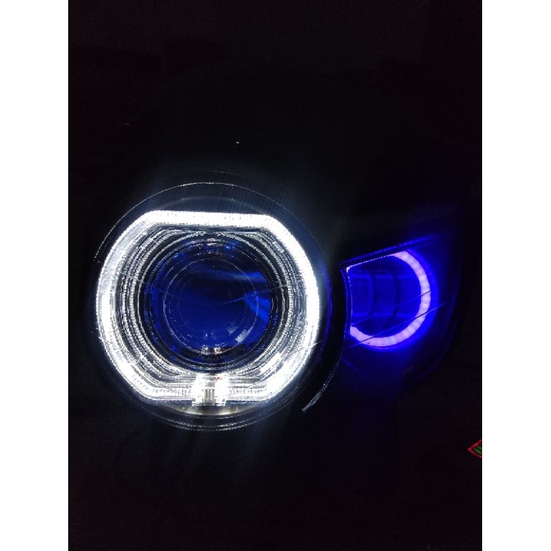 Lampu depan Tiger pc set Biled 3 inch set daymaker mini 3 mata cwl