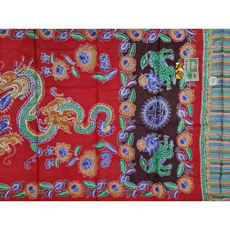 Kain Jarik Gendongan Bayi / Selendang Cukin Motif Naga / Selendang Bayi Halus & Murah