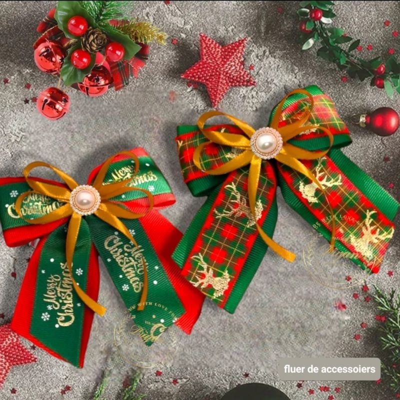 

Hiasan Pita natal // Pita hampers // Pita Chrismast