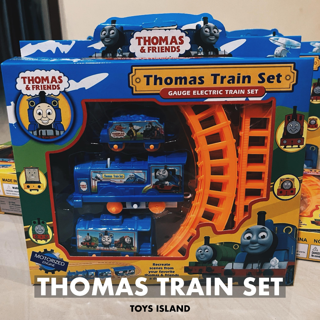 Kereta Api Thomas Train Set Mainan Anak REL/TRAIN SET LENGKAP
