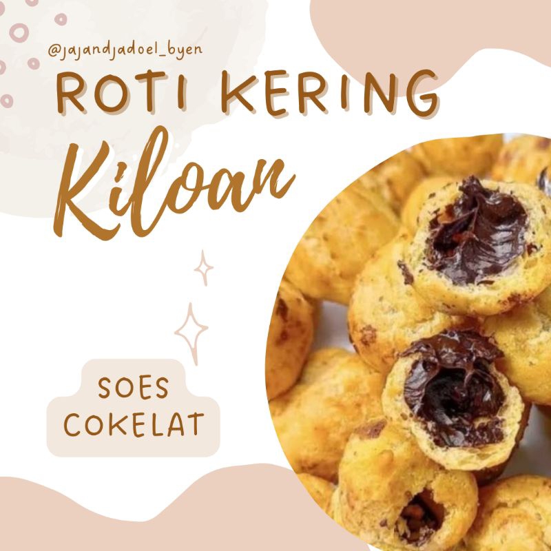 

KUE SUS SOES COKELAT enak murah 250gram | sus mini | camilan manis kue kering | kue lebaran | hampers