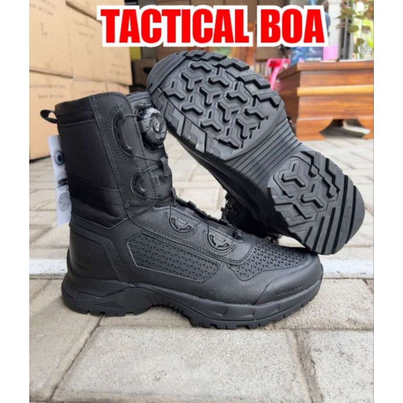 sepatu pdl tali putar tactical boa/libra mk