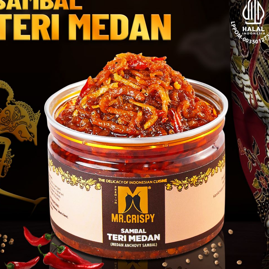 

Produk PAKET SAMBEL HEMAT A MR.CRISPY(KOTAK HMPERS)