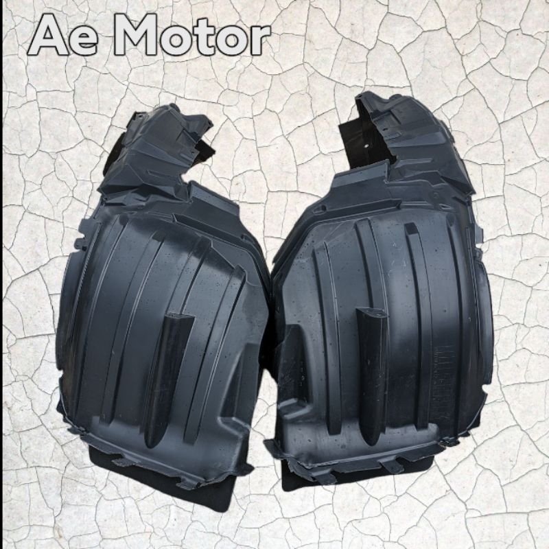 Liner Fender Rush Terios 2007 - 2017 Original Spatbor Depan Terios Rush Lama 2007 2008 2009 2010
