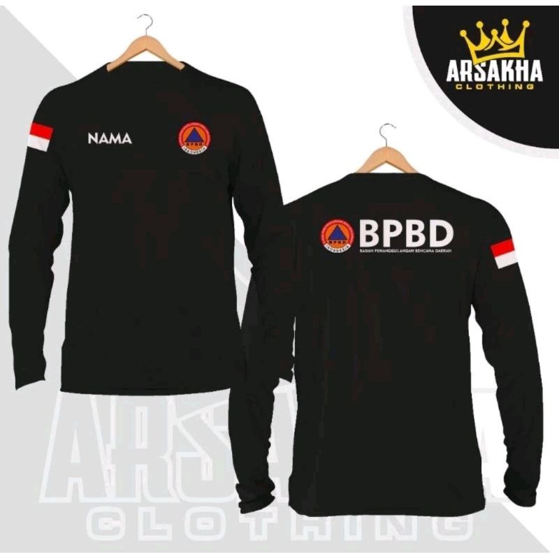 KAOS PANJANG BPBD BADAN PENANGGULANGAN BENCANA DAERAH FREE NAMA
