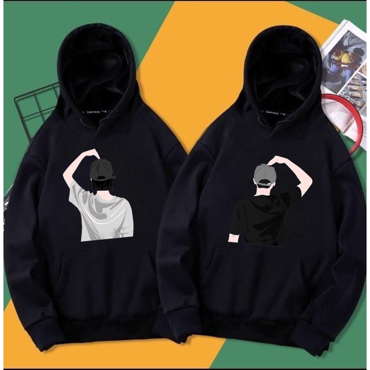 switer pria wanita couple / sweater hoodie couple love korea sweater hoodie ulzzang hoodie couple lo