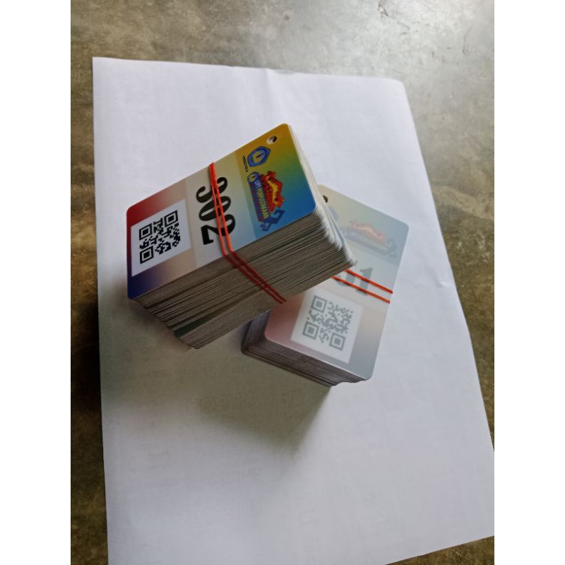 Cetak Kartu PVC Custom Murah