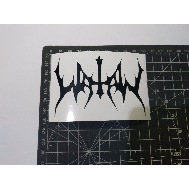 

cutting stiker watain