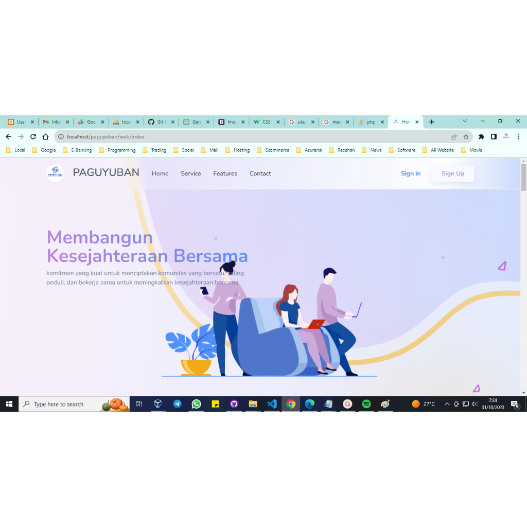 Sistem Informasi Paguyuban