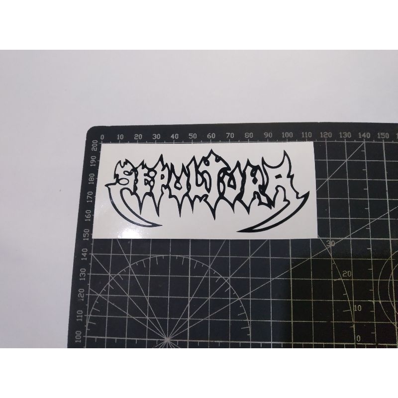 

cutting stiker sepultura