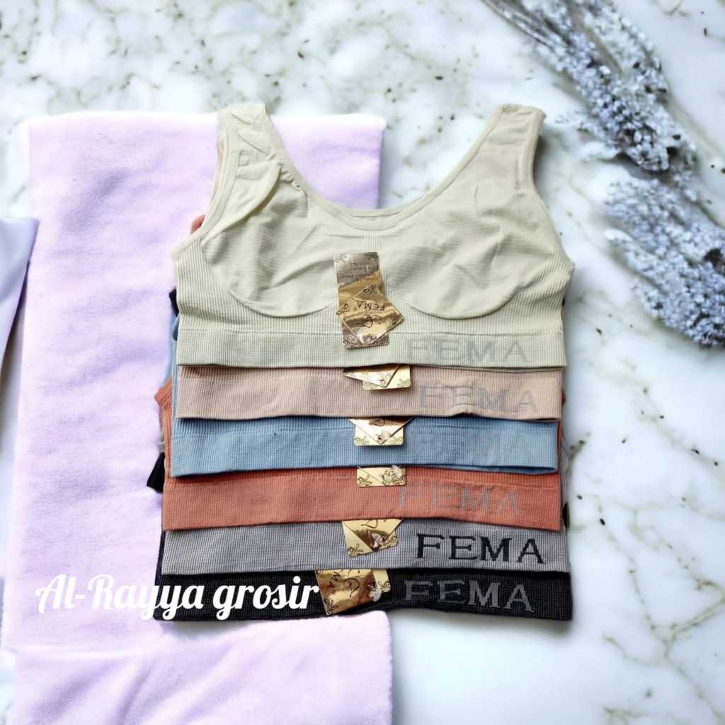Miniset anak remaja dewasa FEMA Sport bra
