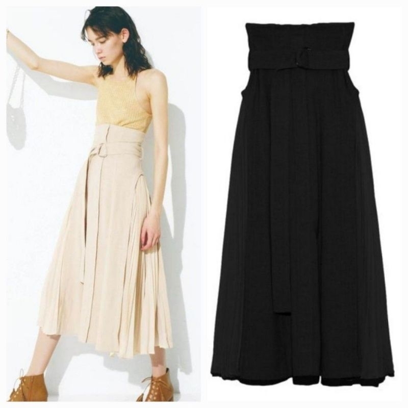 SNIDEL pleated skirt