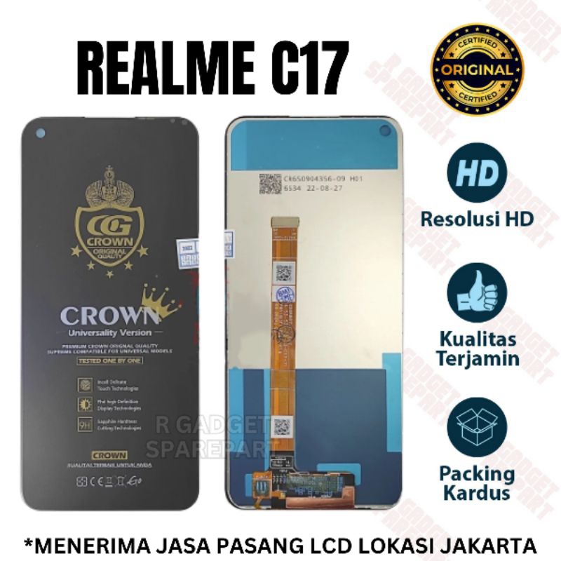 LCD TOUCHSCREEN REALME C17 LCD FULLSET MEETOO QUALITY LCD REALME C17