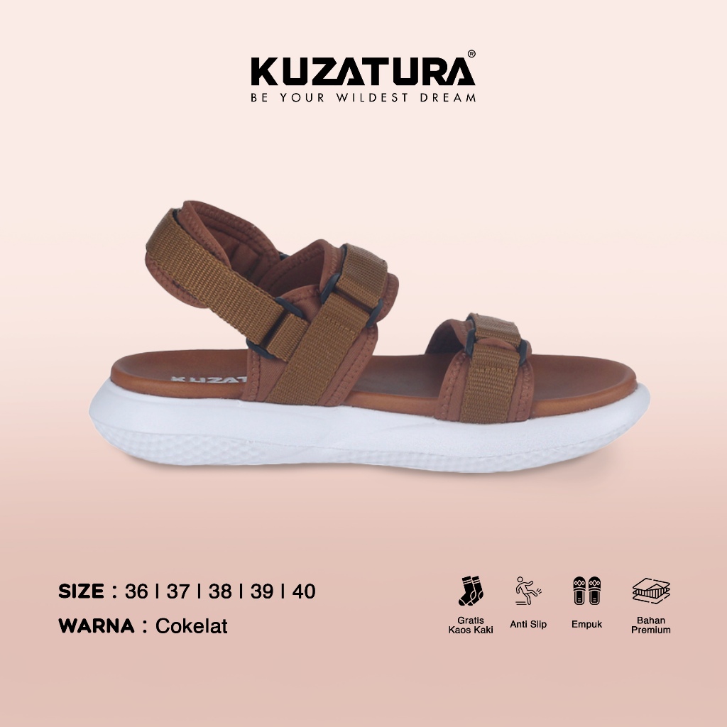 Kuzatura - Videl Sandal Travelling Gunung Wanita KZS 009