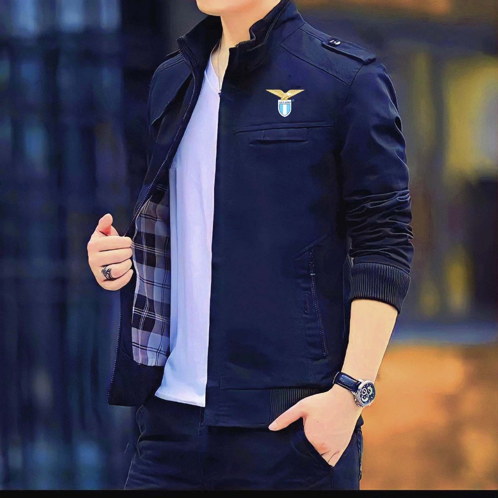 Jaket Bola lazio elegan drill