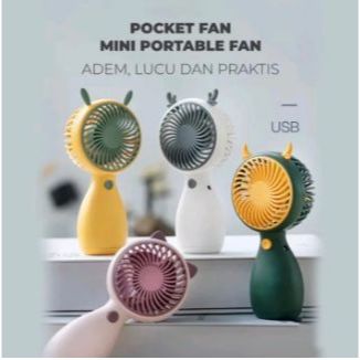 Kipas angin tangan cas / charger mini