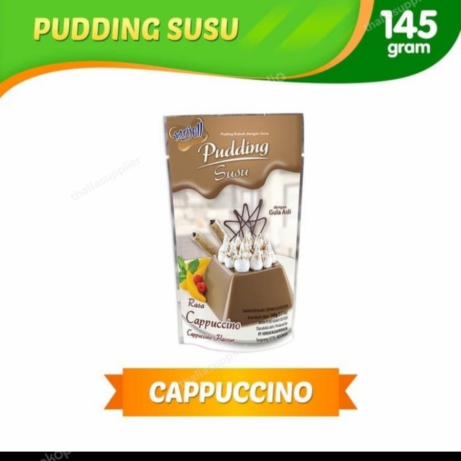 

NUTRIJELL PUDING SUSU CAPUCINO 145GR SIMPLE DAN ENAK