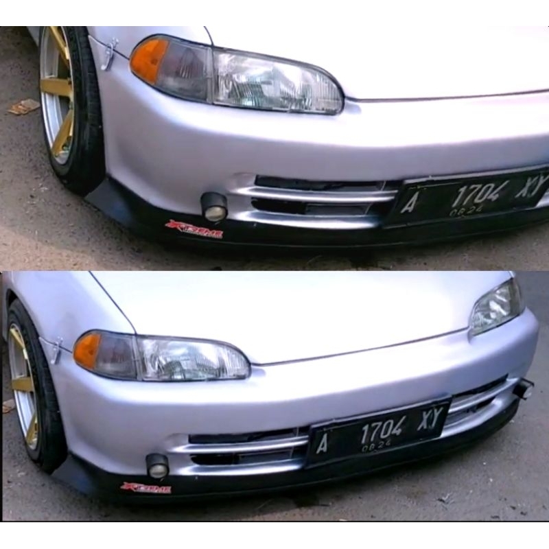 TERBARU KARET LIPS BUMPER SWING 10CM HONDA CIVIC GENIO ESTILO NOUVA