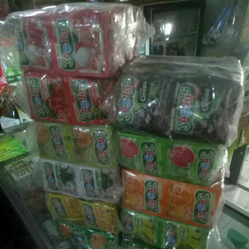 

Jasjus kemasan 1 pack isi 5 renceng x 10 sachet