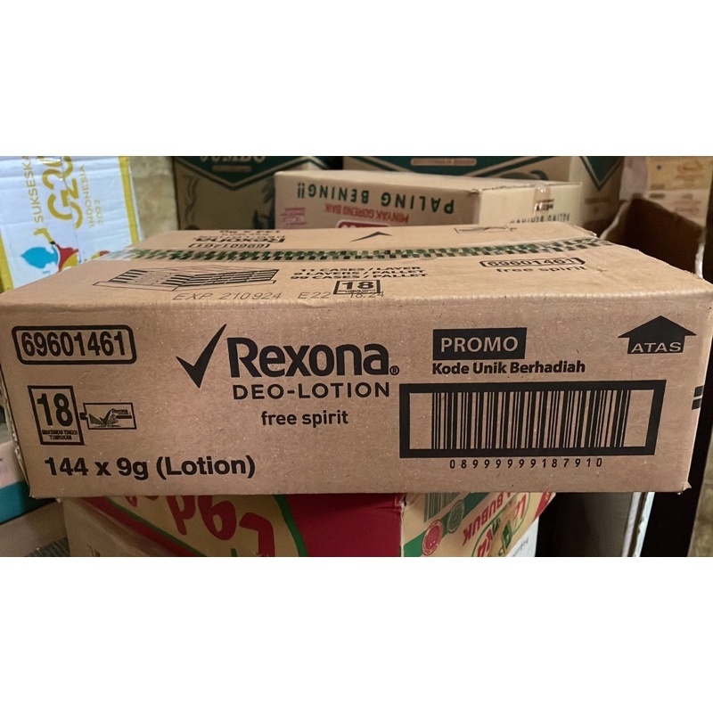 Rexona Sachet 1 Karton isi 12 renceng Varian