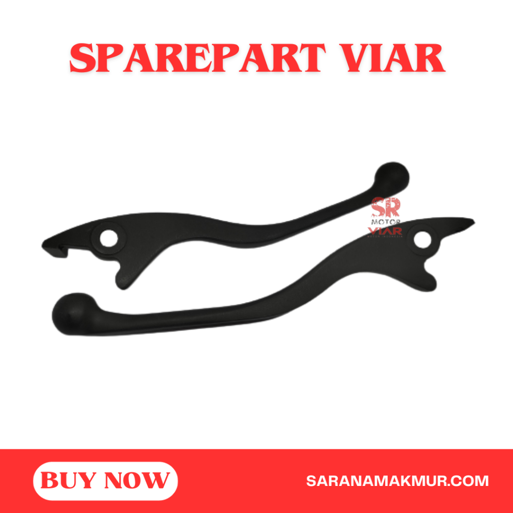 SPAREPART VIAR / HANDLE REM MOTOR LISTRIK NEW Q1 LONG VIAR / FR RR BRAKE LEVER (ENQ