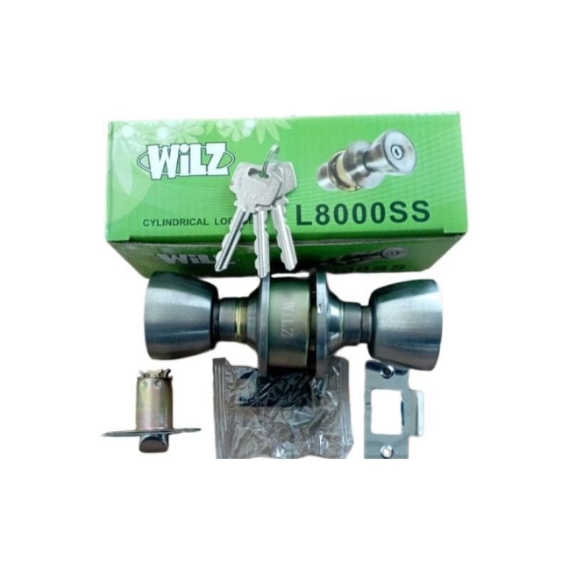 Kunci Pintu Bulat wilz Cylinder Door Lock - Kunci Pintu Kamar Mandi