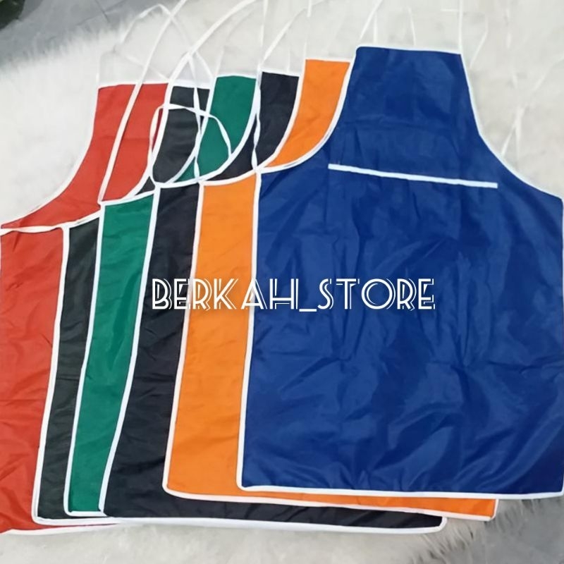 Celemek Apron Polos Anti Air Celemek Masak Dewasa Celemek Anti Air Dan Minyak