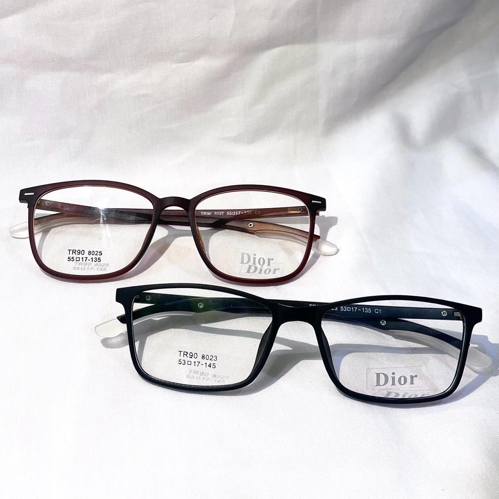 kacamata pria&wanita frame DIOR / kacamata anti radiasi