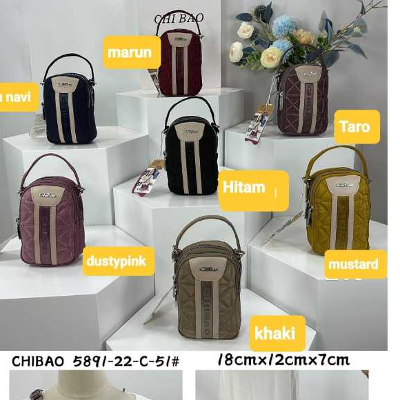Tas Selempang HP Original Chibao 5891-22-C-51#