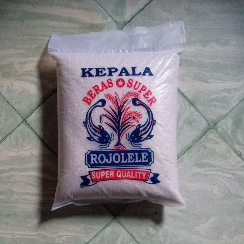 BERAS ~ ROJOLELE MEDIUM NETTO ; 5KG (MEDAN)