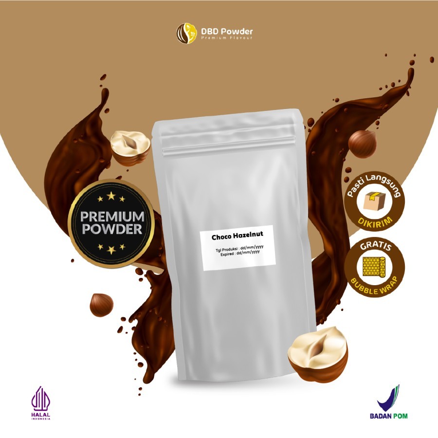 

Bubuk Minuman Cokelat Hazelnut - Powder Choco Hazelnut 500 gram