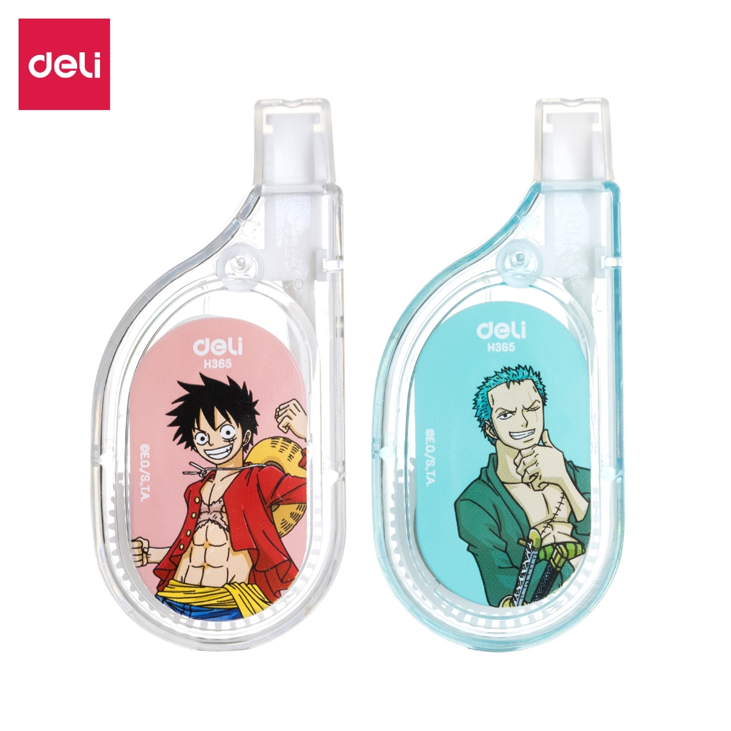 

Deli One Piece Correction Tape - Tip-Ex Kertas Roll Pita Koreksi One Piece 6 Meter - CSZ0123