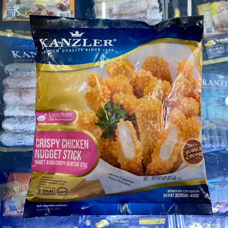 

Kanzler Crispy Chicken Nugget Stick 450gr