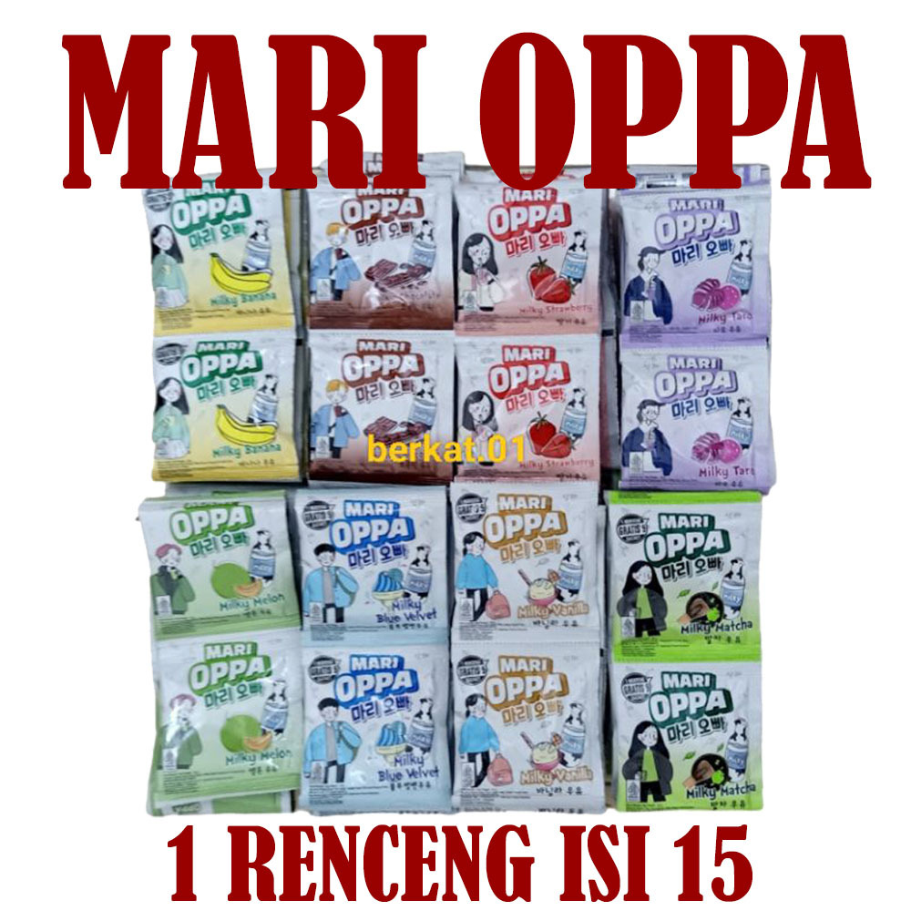 

MINUMAN MARI OPPA RENCENG ISI 15 SACHET