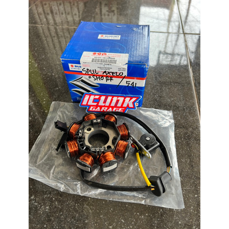 spul spull fulser pulser assy set SHOGUN NR,RR 125 / AXELO ORIGINAL SUZUKI