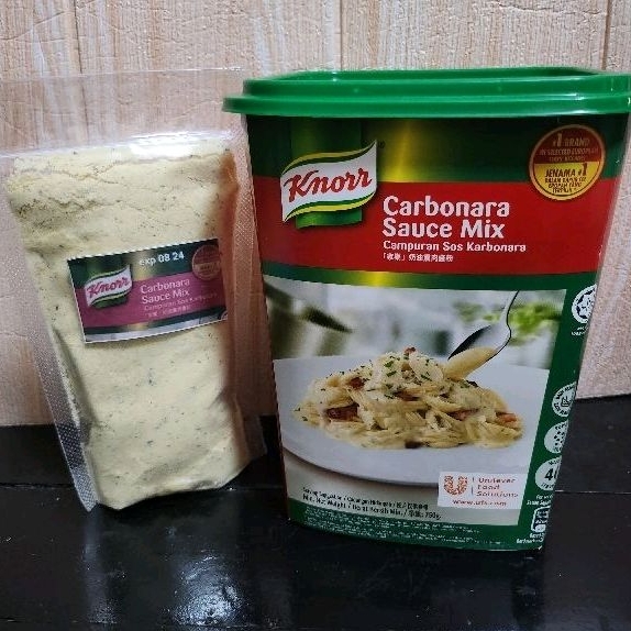 

Knorr Knor Carbonara karbonara share in jar 125gr & 250gr