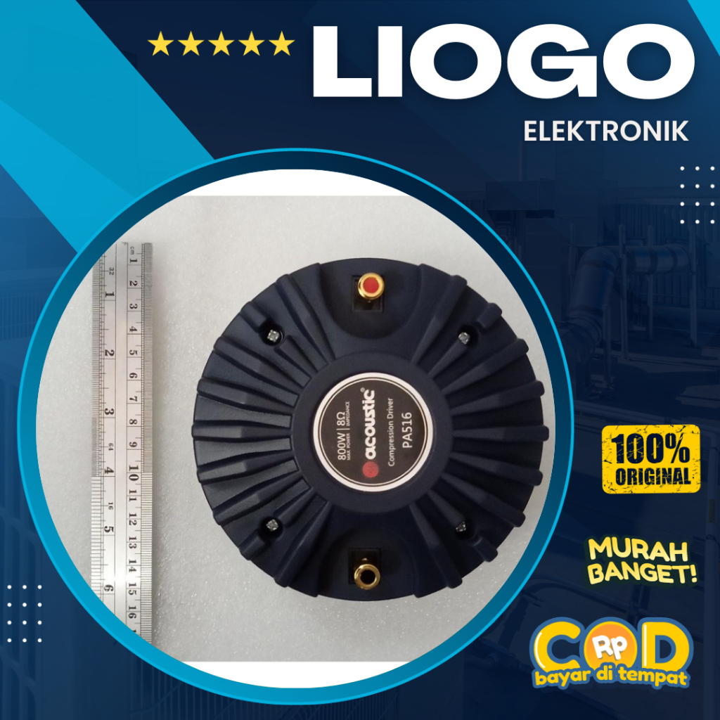 Driver Tweeter Horn Accoustic 800 Watt Acoustic PA 516 ACT 516