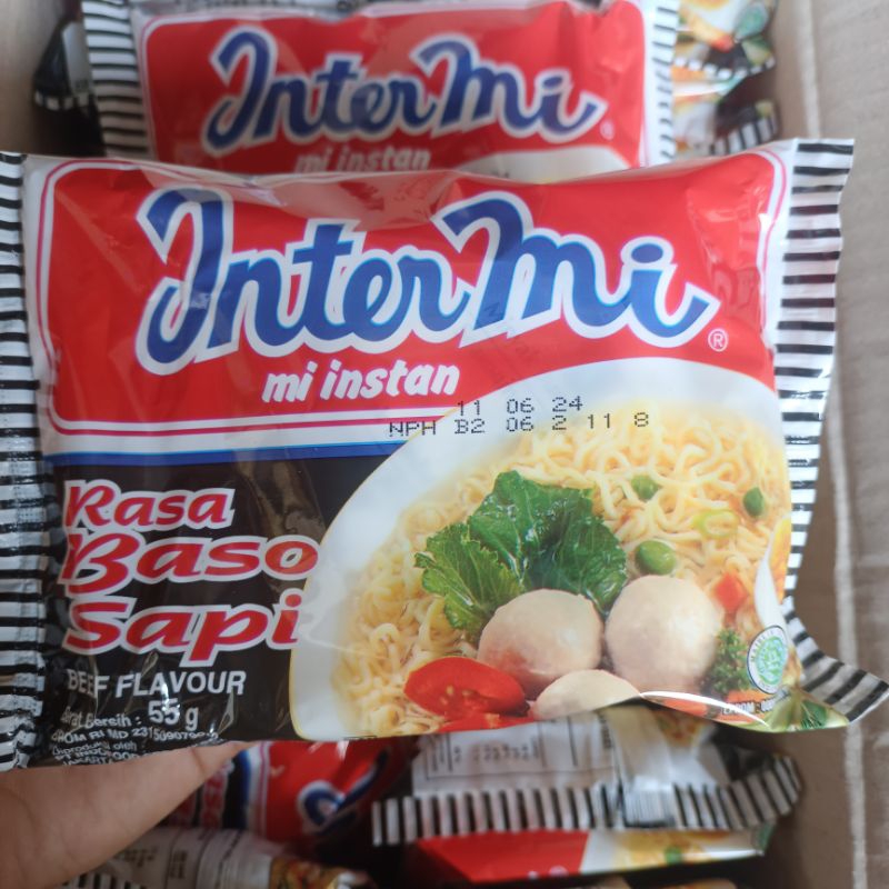 

MIE INTERMI - Mie Intermi Rasa Baso Sapi 55gr - Mie Instan Intermie Murah Meriah Promo