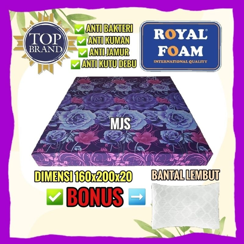 KASUR BUSA ROYAL FOAM 160x200x20 cm
