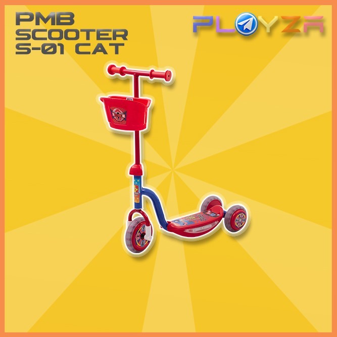 scooter / skuter anak roda 3 otoped PMB S-01 / S 01 Warna cat