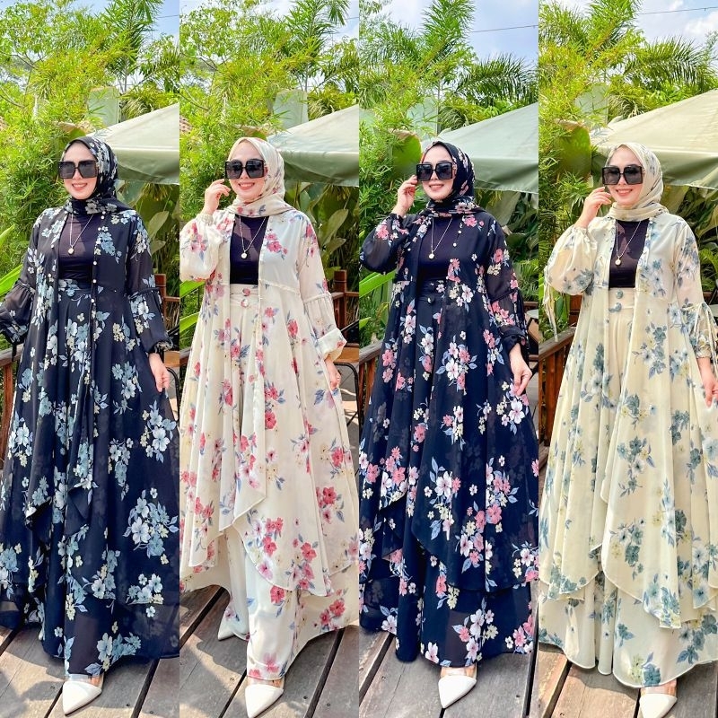 Namira set kulot batch 2 bunga besar