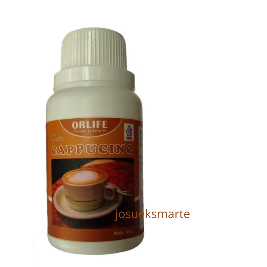 

Orlife - Perisa Pasta Minuman Rasa Cappuccino 100gr / Orlife Cappuccino