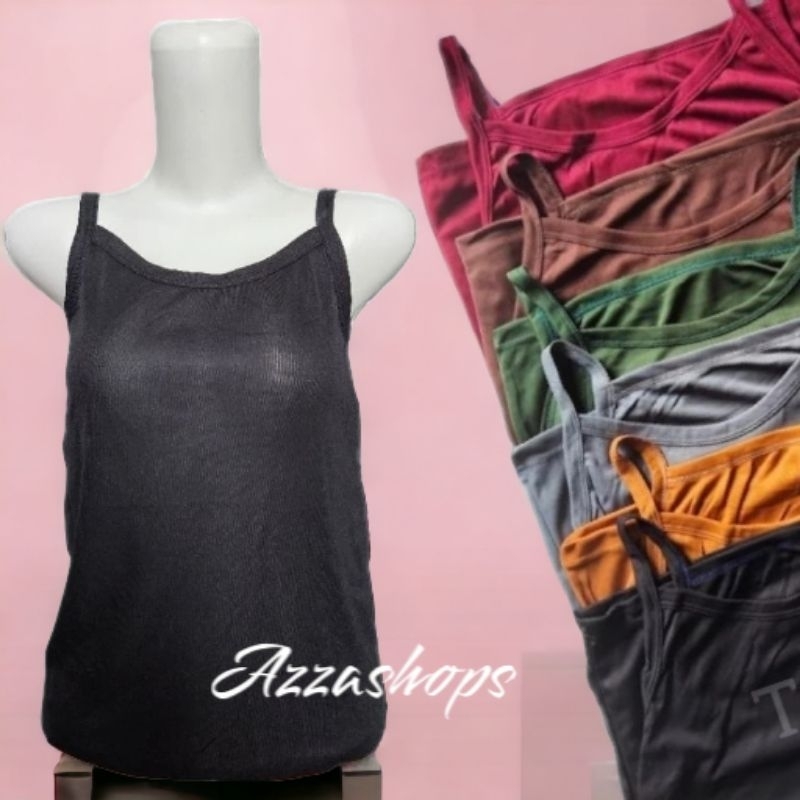 Kaos Dalam Singlet Tanktop Tengtop Tangtop Wanita Dewasa Remaja Cewek Murah Ukuran Standar Jumbo KIJ